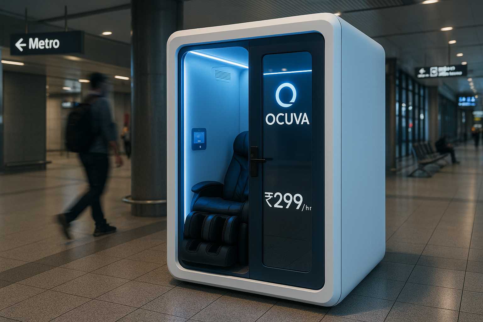 Massage Pod Exterior